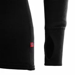 Aclima DoubleWool Polo Shirt Zip Man Jet Black/Marengo -Kylmakassit Store 105178r 4