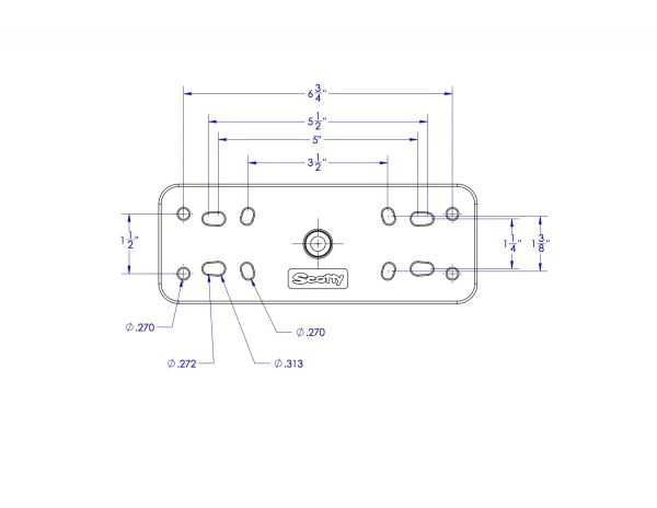 Scotty 163 Ball-Mount Fish Finder And Universal Mounting Plate 5 Scotty 163 Ball-Mount Fish Finder And Universal Mounting Plate - Image 3