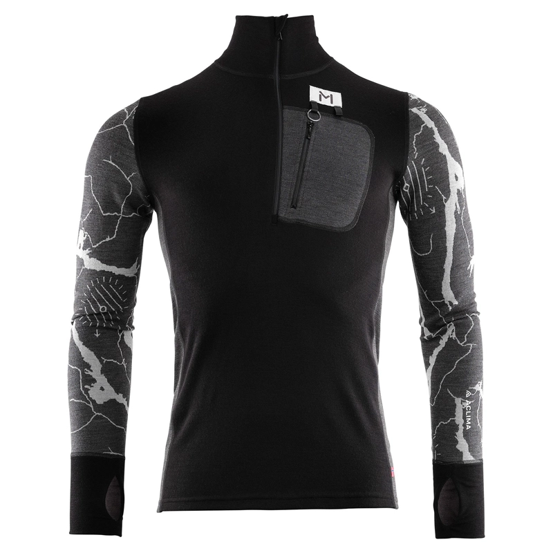 Aclima Lars Monsen Femunden Polo M's Jet Black/Marengo/Femunden Dark 3 Aclima Lars Monsen Femunden Polo M's Jet Black/Marengo/Femunden Dark