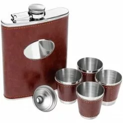 Tonar Hip Flask Set With Chess Board -Kylmakassit Store B 241226 6