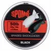 Spomb Braided Leader 22kg/50lb 50m Black -Kylmakassit Store DBL002 1