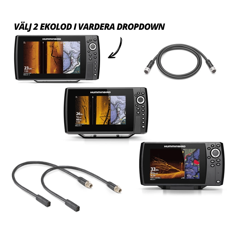 Humminbird Helix Kombo Paket 3 Humminbird Helix Kombo Paket