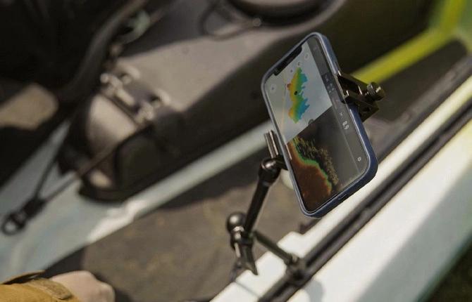 Deeper Fishfinder Deeper Smartphone Mount For Boat And Kayak 5 Deeper Fishfinder Deeper Smartphone Mount For Boat And Kayak - Image 3
