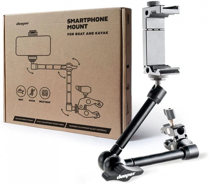 Deeper Fishfinder Deeper Smartphone Mount For Boat And Kayak 7 Deeper Fishfinder Deeper Smartphone Mount For Boat And Kayak - Image 5